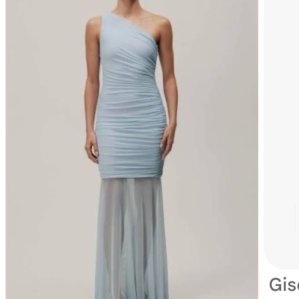 Baobab Collection One-Shoulder Sky Blue Dress